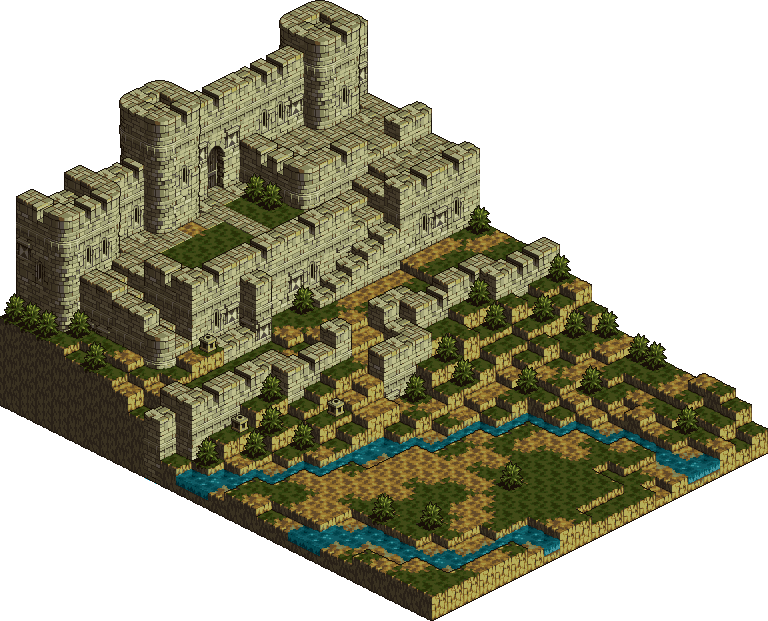 Champ de bataille : Rhime · Phidoch Castle